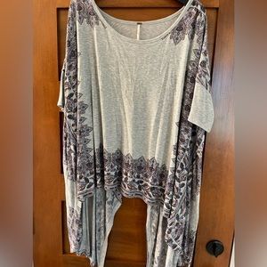 Free People Poncho Shrug super unique size M fits a large